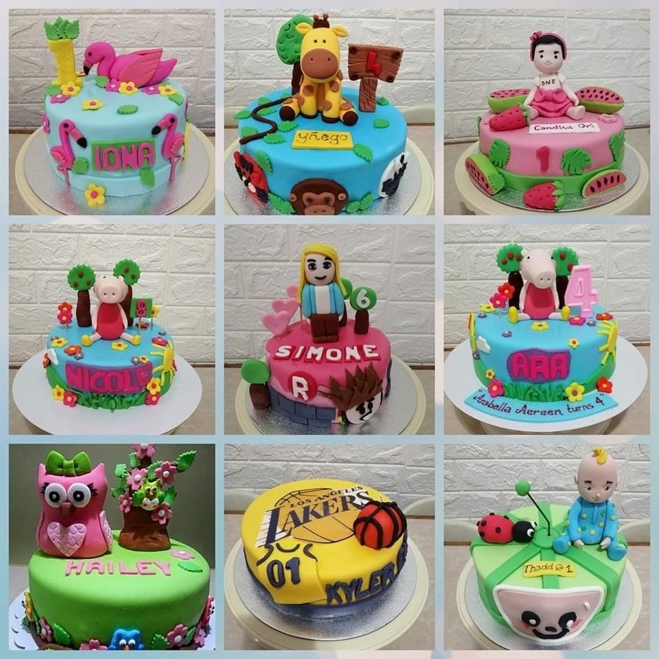 Kids Birthday Cakes Collection