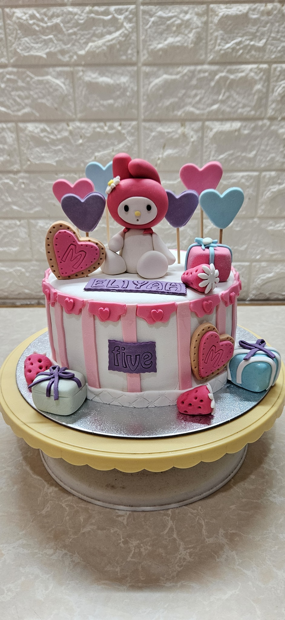 My Melody Character Cake