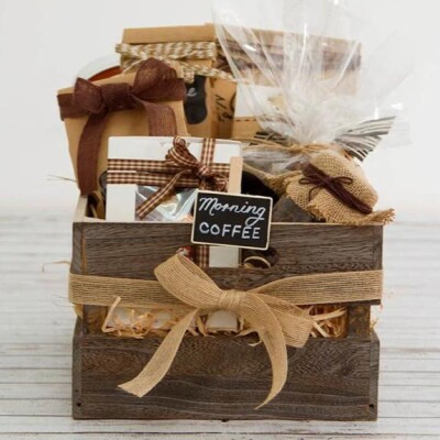 Coffee Lovers Gift Crate